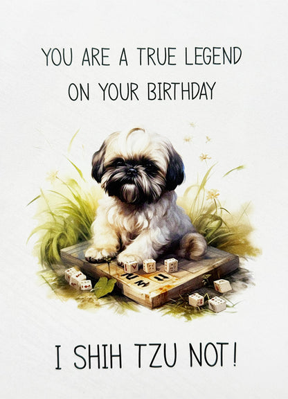 Birthday Card Dog
