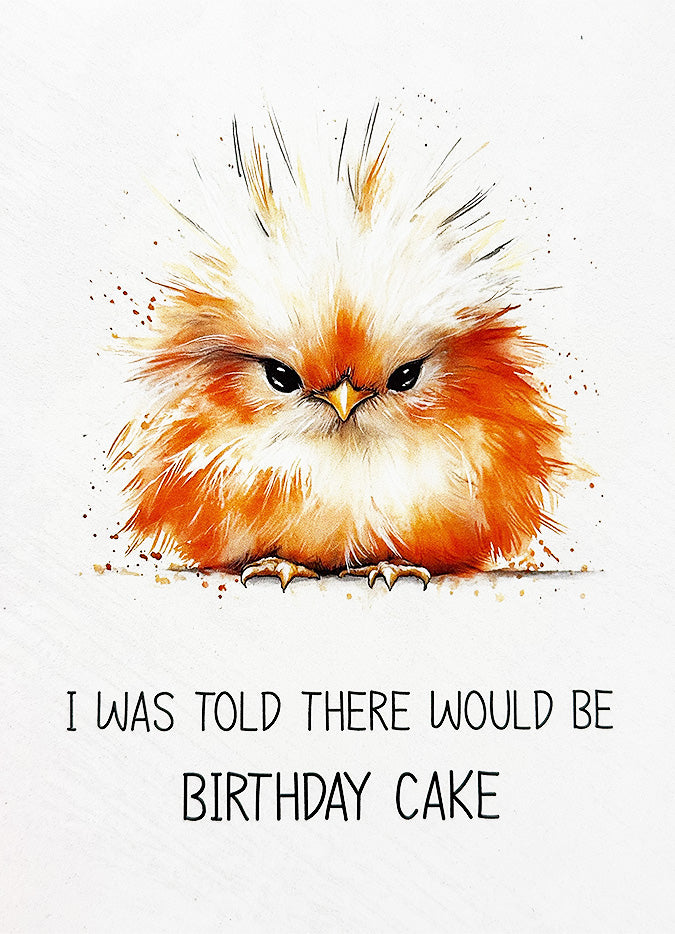 Birthday Card Birdie
