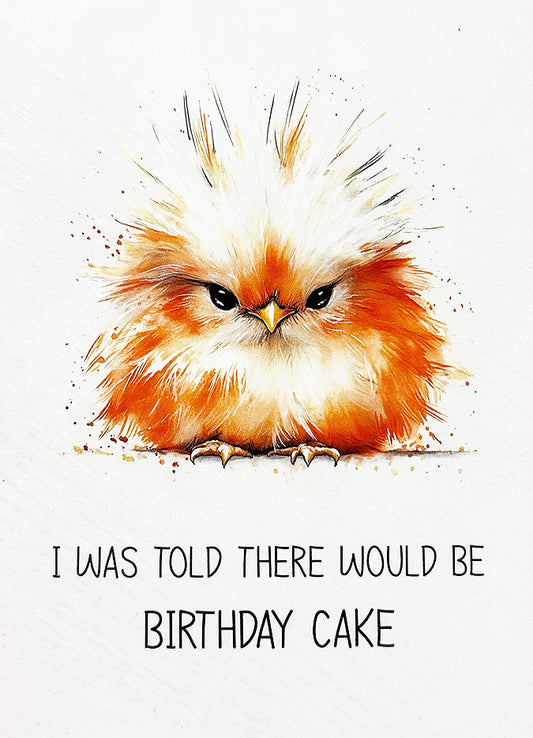Birthday Card Birdie