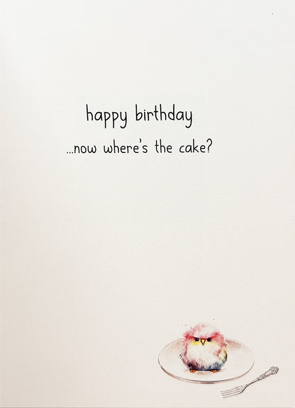 Birthday Card Birdie