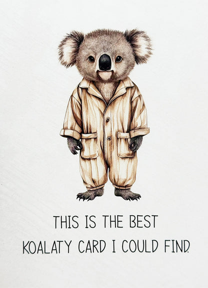 Birthday Card Koala