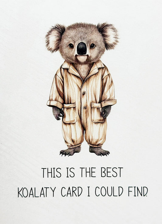 Birthday Card Koala