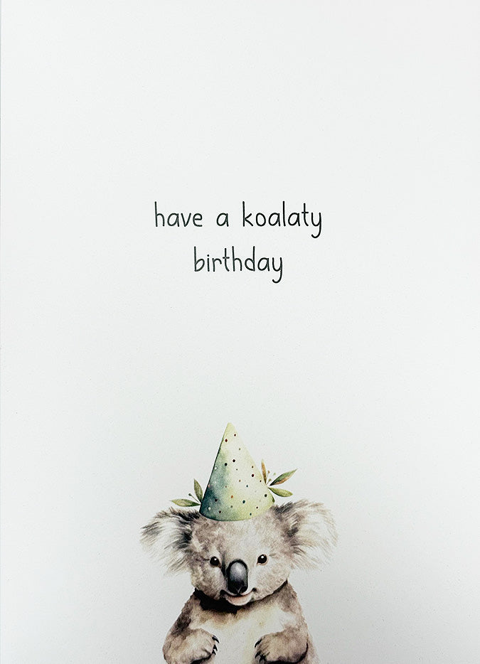 Birthday Card Koala