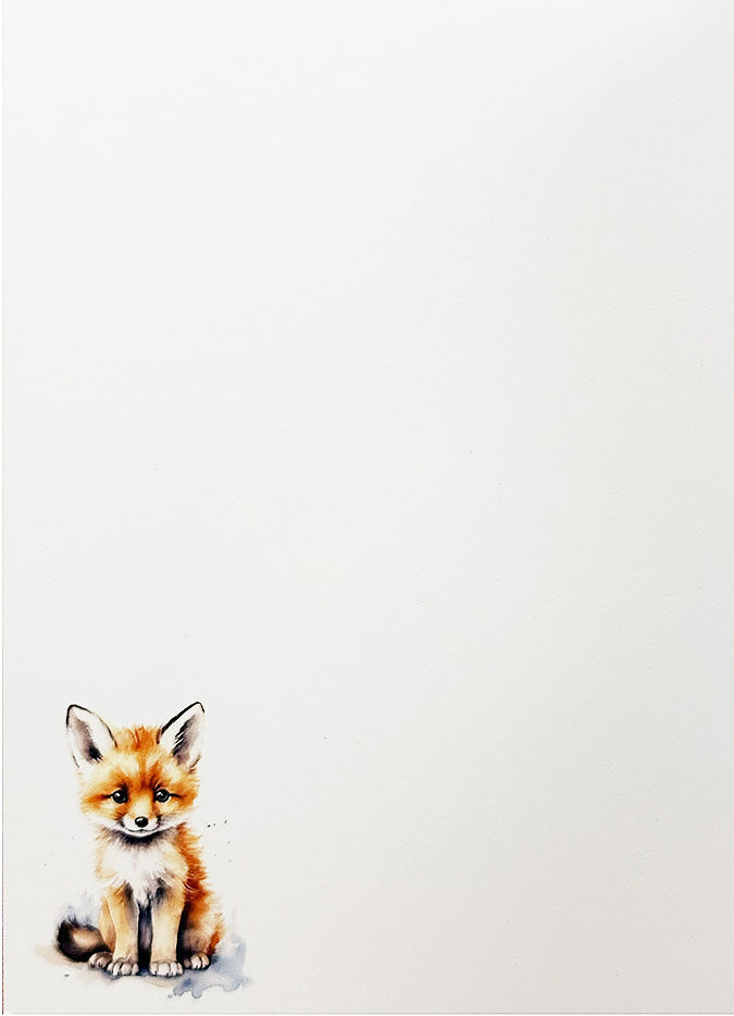 Birthday Card Fox