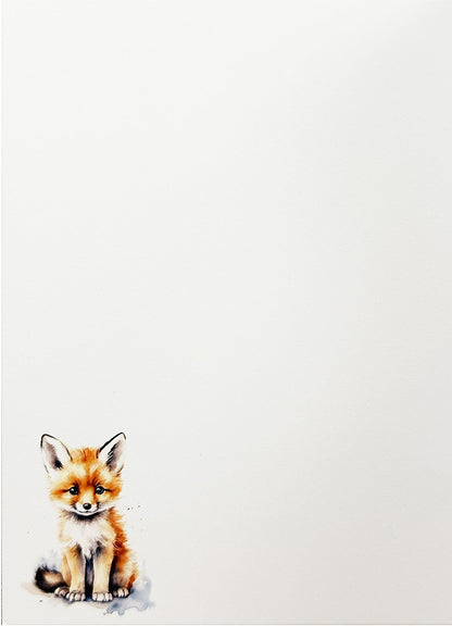 Birthday Card Fox