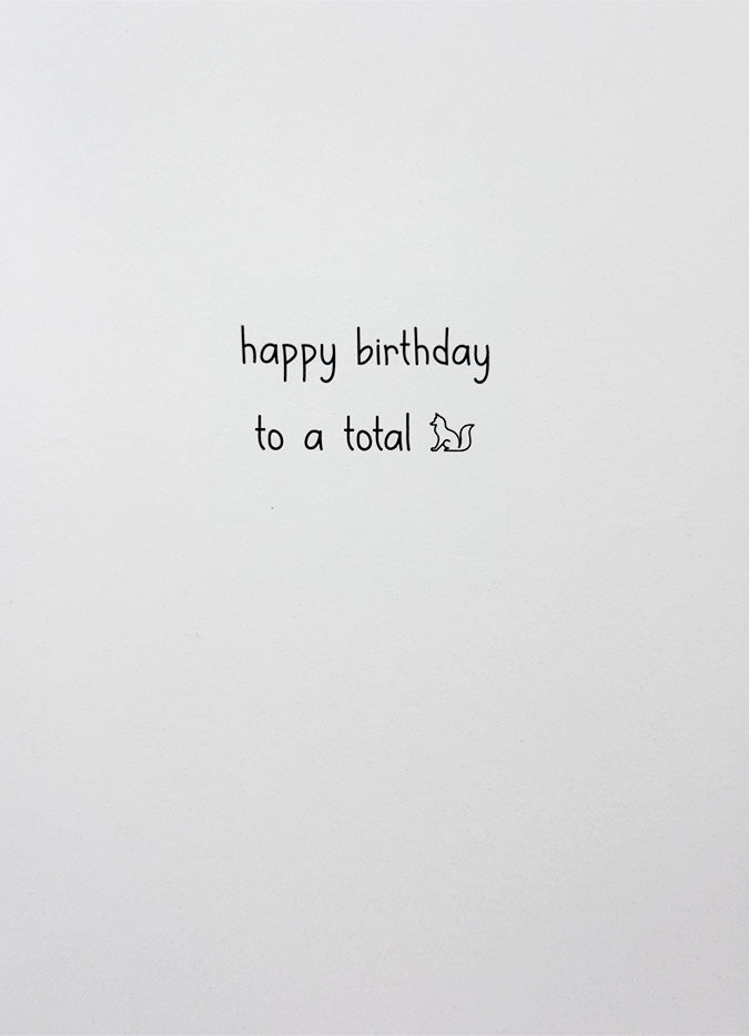 Birthday Card Fox