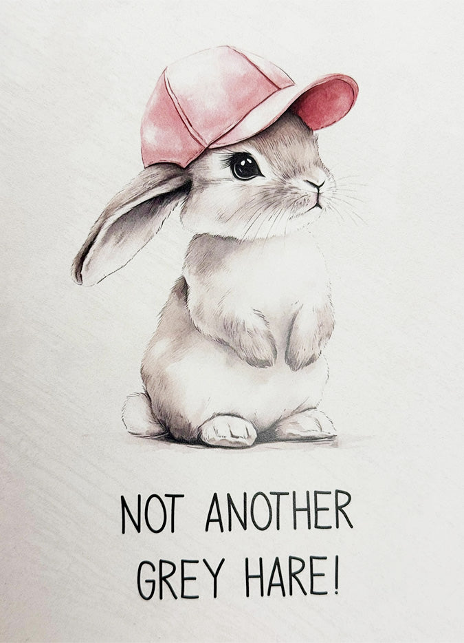 Birthday Card Rabbit