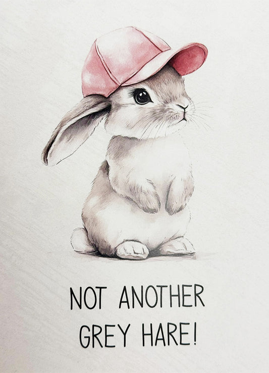 Birthday Card Rabbit