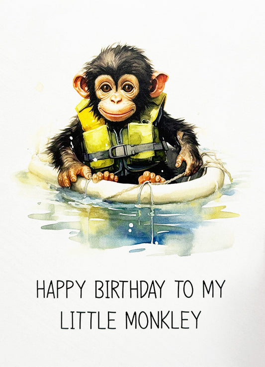 Birthday Card Monkey