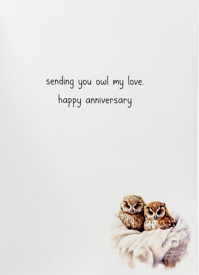 Birthday Card Owls