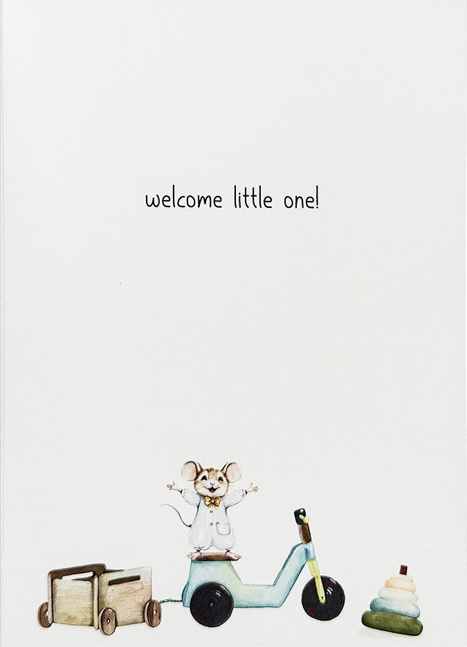 Baby Card Mouse