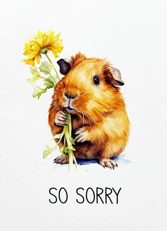 Sympathy Card Guinea