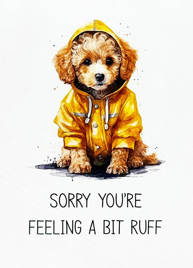 Get Well Card Dog