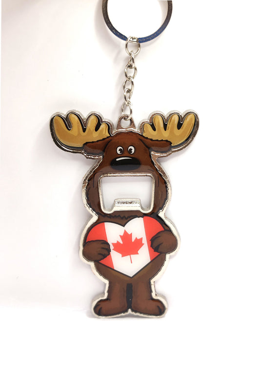 Canadian Keychain Moose