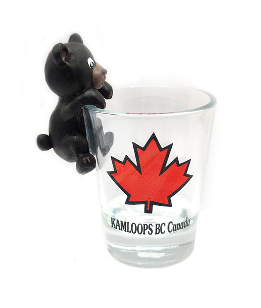 Kamloops Hanging Bear Shot glass