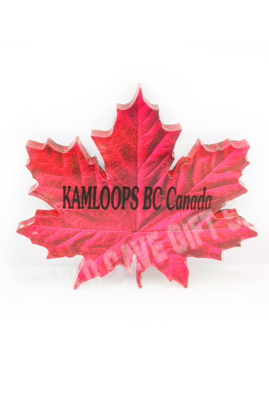 Kamloops Maple Leaf Magnet