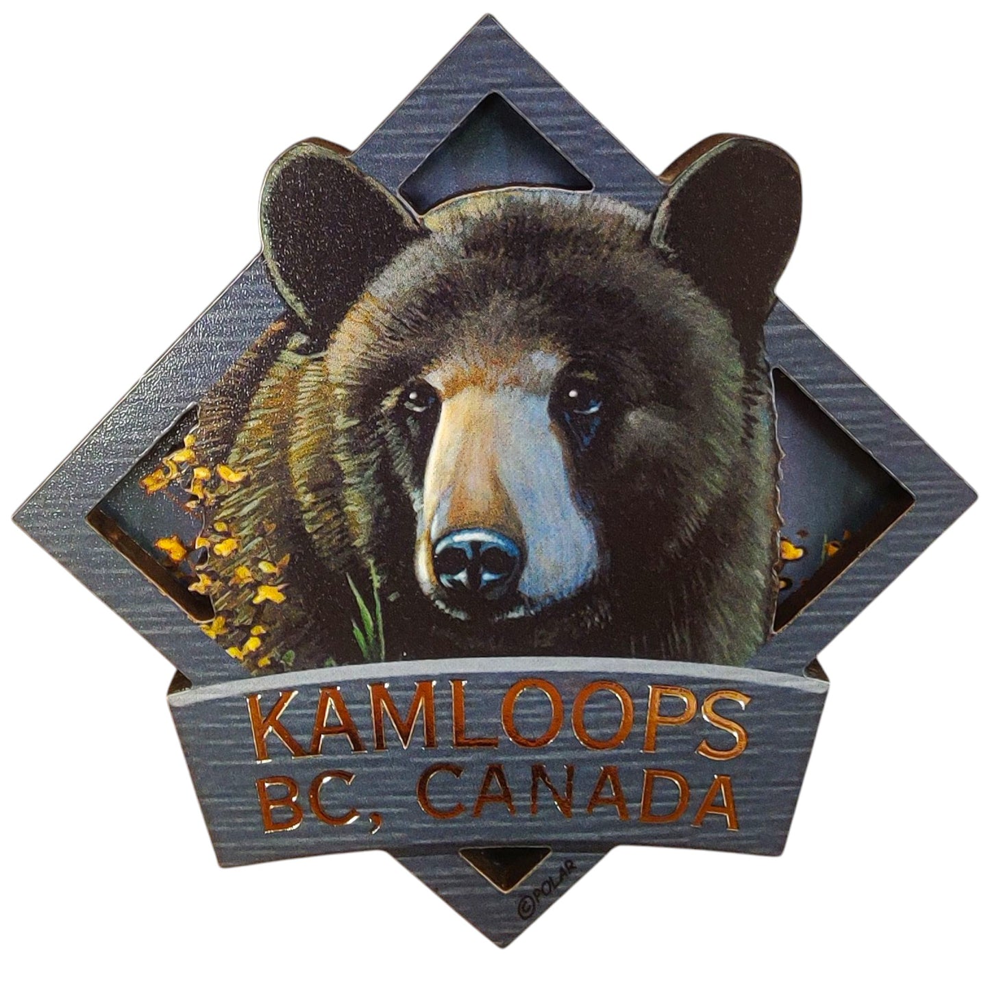 Kamloops 2D Magnet Bear
