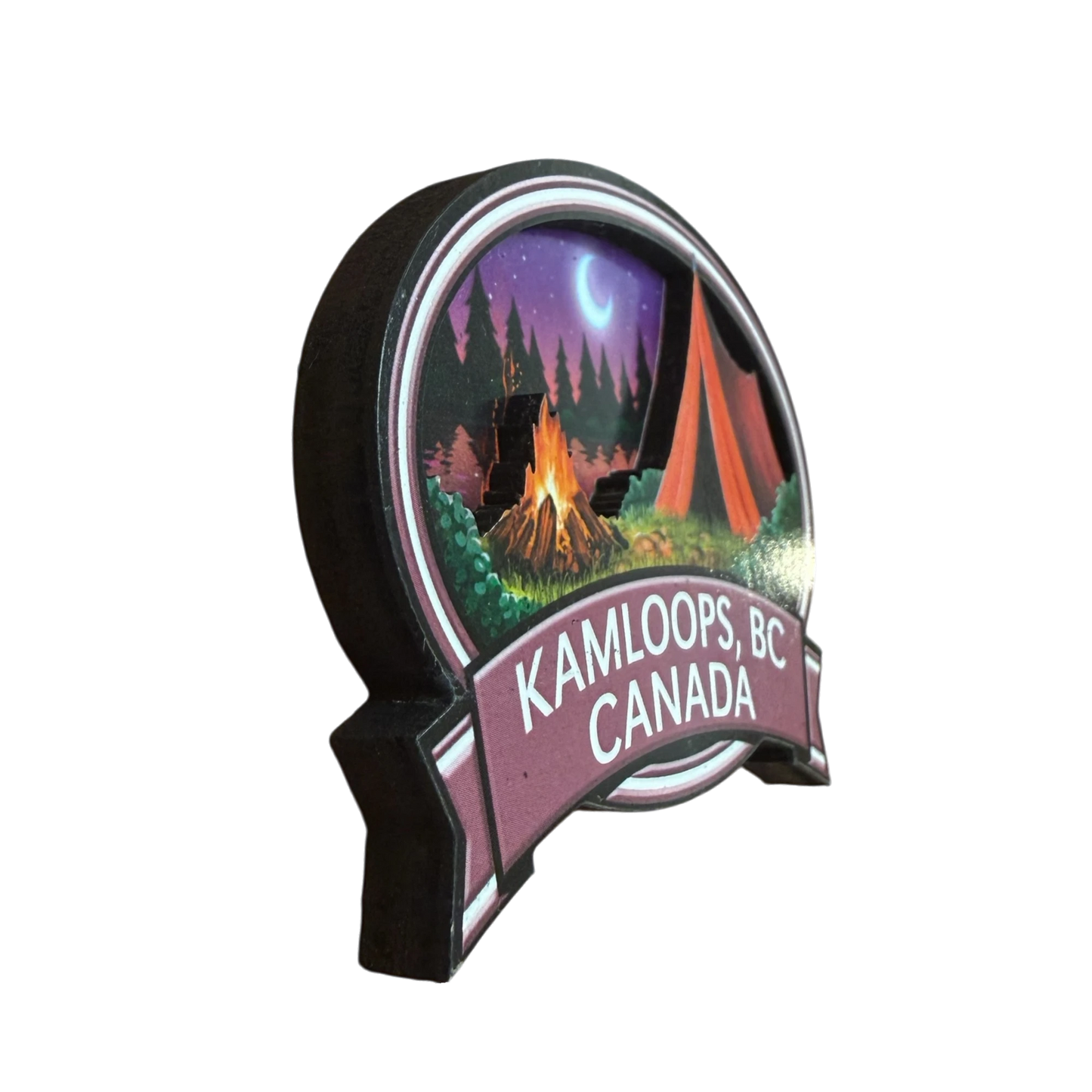 Kamloops 2D Magnet Camping