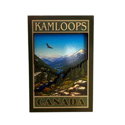 Kamloops 2D Magnet Mountain