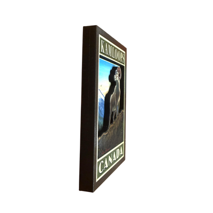 Kamloops 2D Magnet Goat
