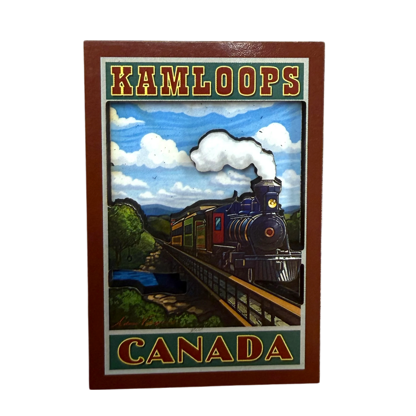 Kamloops 2D Magnet Train