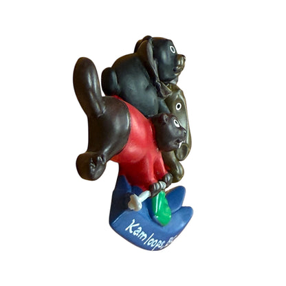 Kamloops Magnet Animal Ski