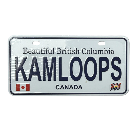 Kamloops License Plate Magnet