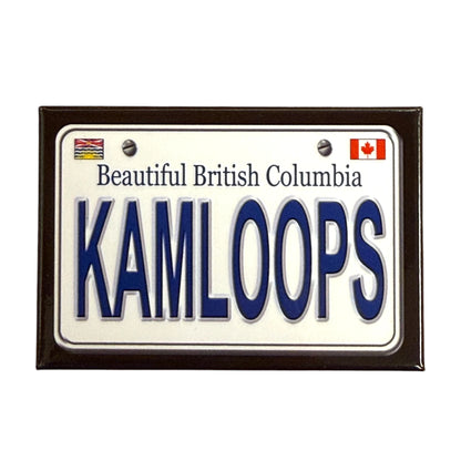Kamloops Magnet License Plate