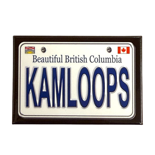 Kamloops Magnet License Plate