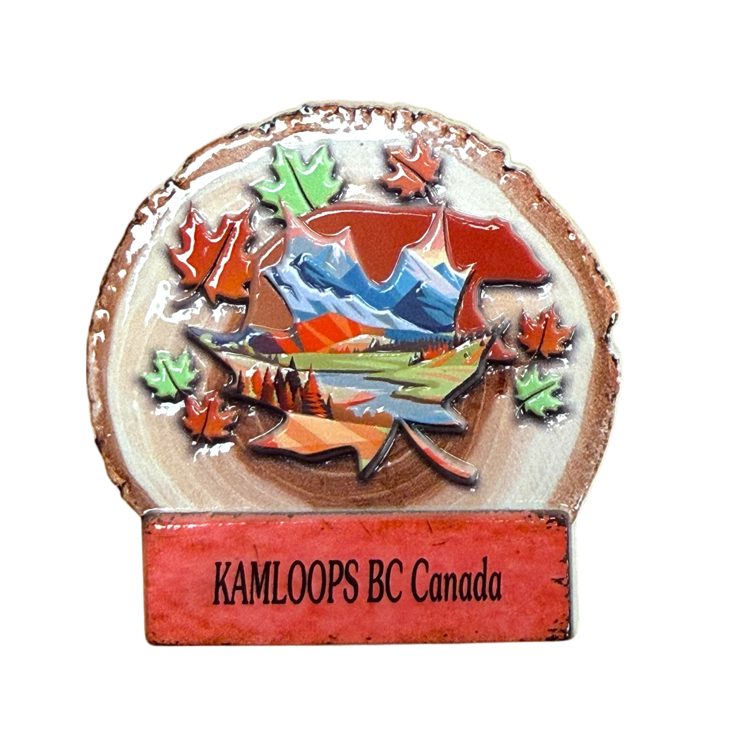 Kamloops Magnet 3D Bear