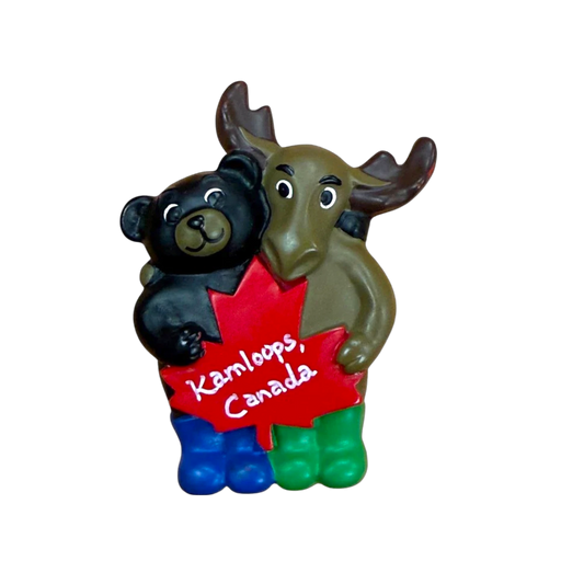 Kamloops Magnet Animal Hug