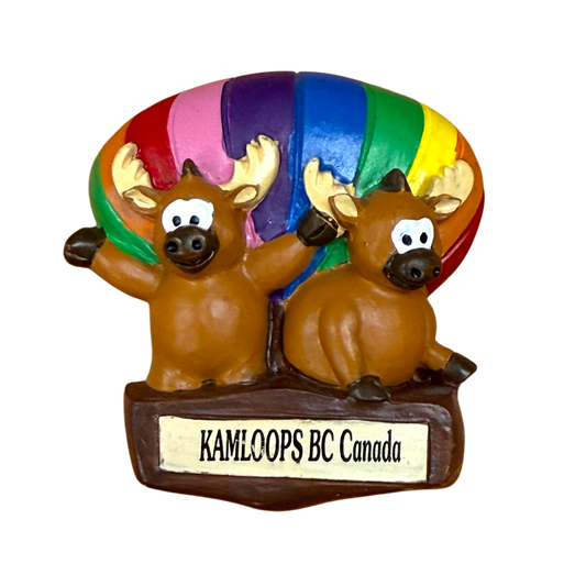 Kamloops Magnet 3D Moose