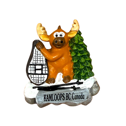 Kamloops Magnet 3D Moose