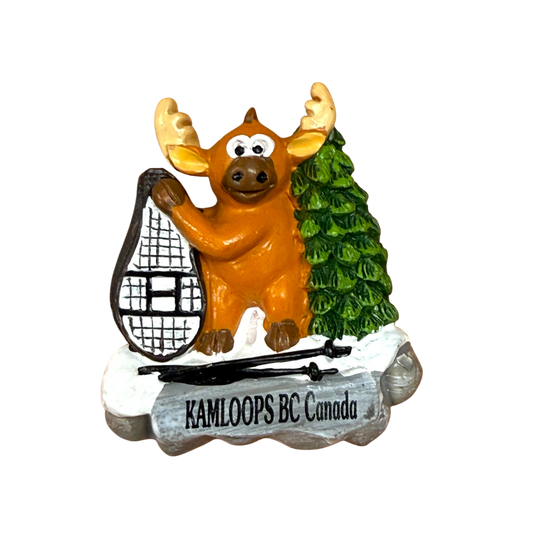 Kamloops Magnet 3D Moose