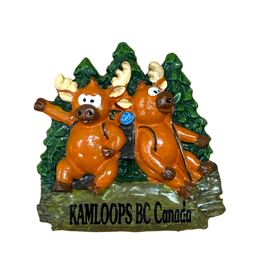 Kamloops Magnet 3D Moose