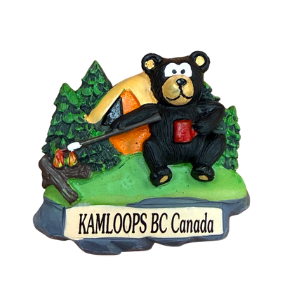 Kamloops Magnet 3D Bear