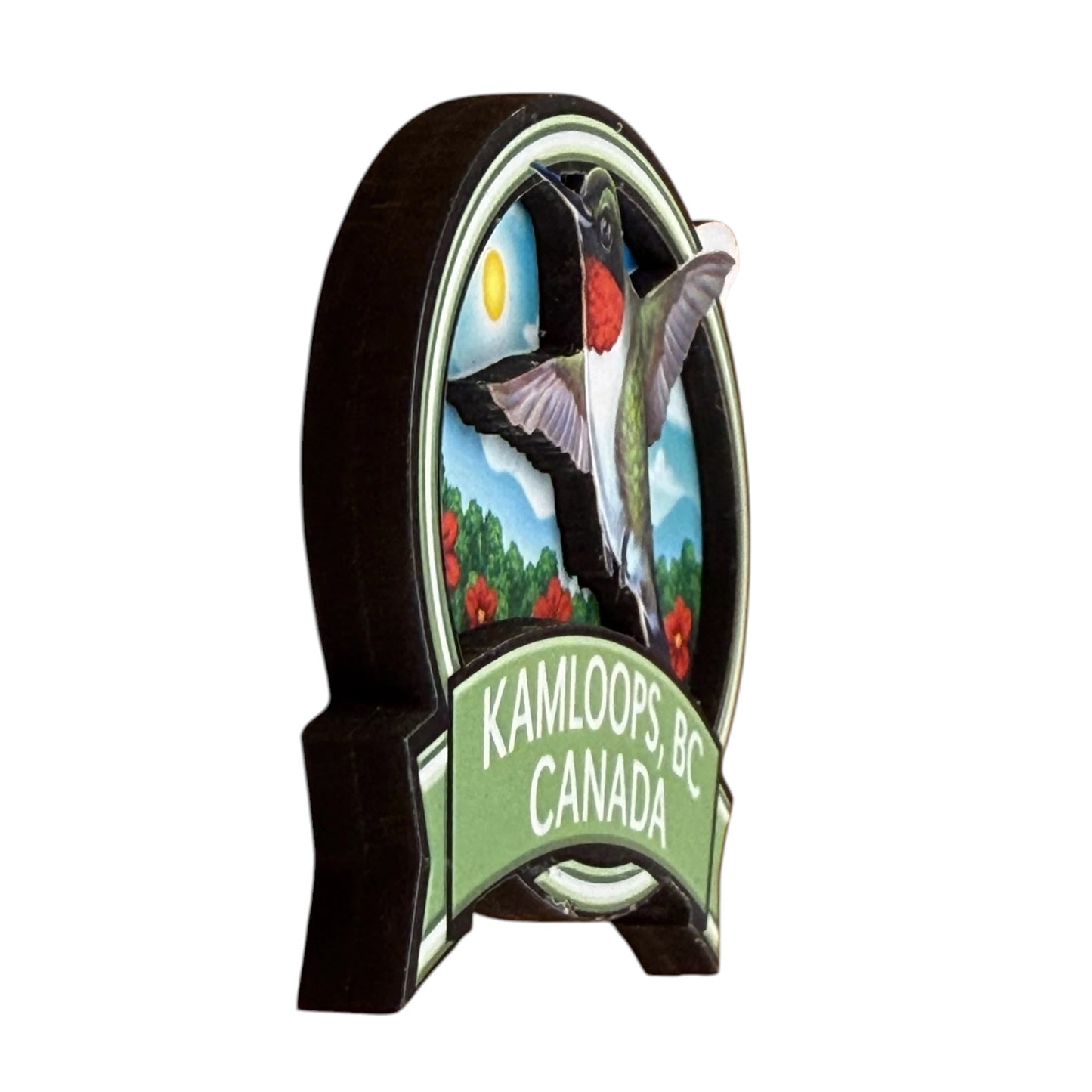 Kamloops 2D Magnet Hummingbird