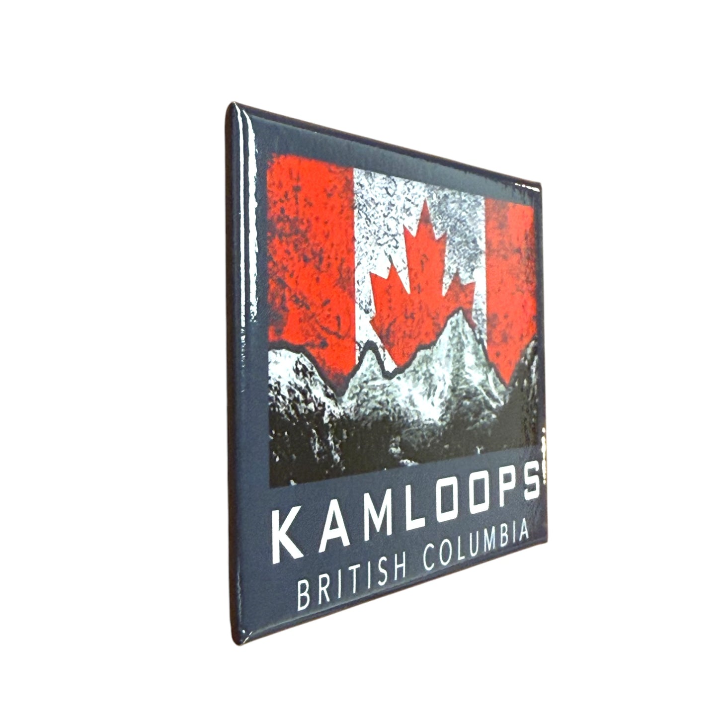Kamloops Magnet Canadian Flag