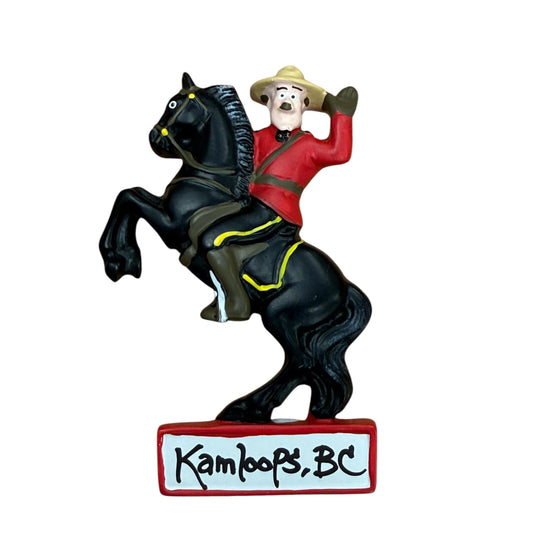 Kamloops Magnet  Mountie Rider