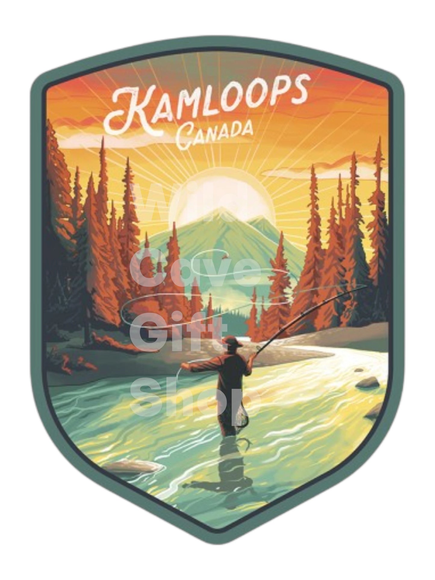 Kamloops Sticker This is Living
