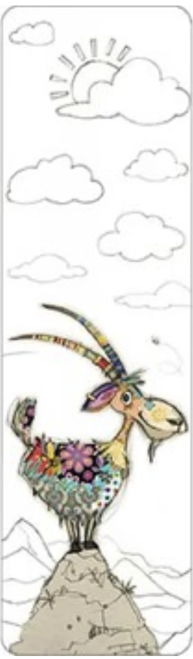 Bookmark – Gordon Goat