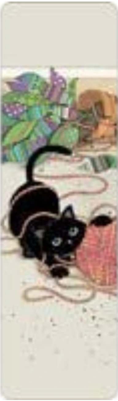 Bookmark – Black Kitty