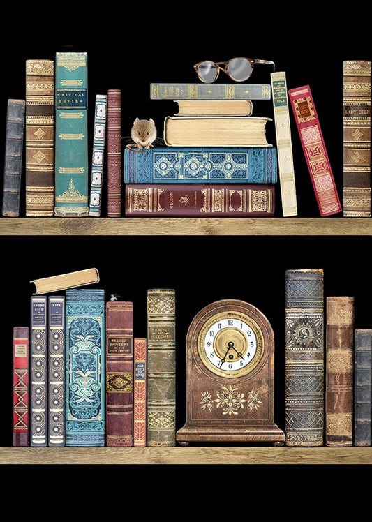 Bug Art Bookshelves