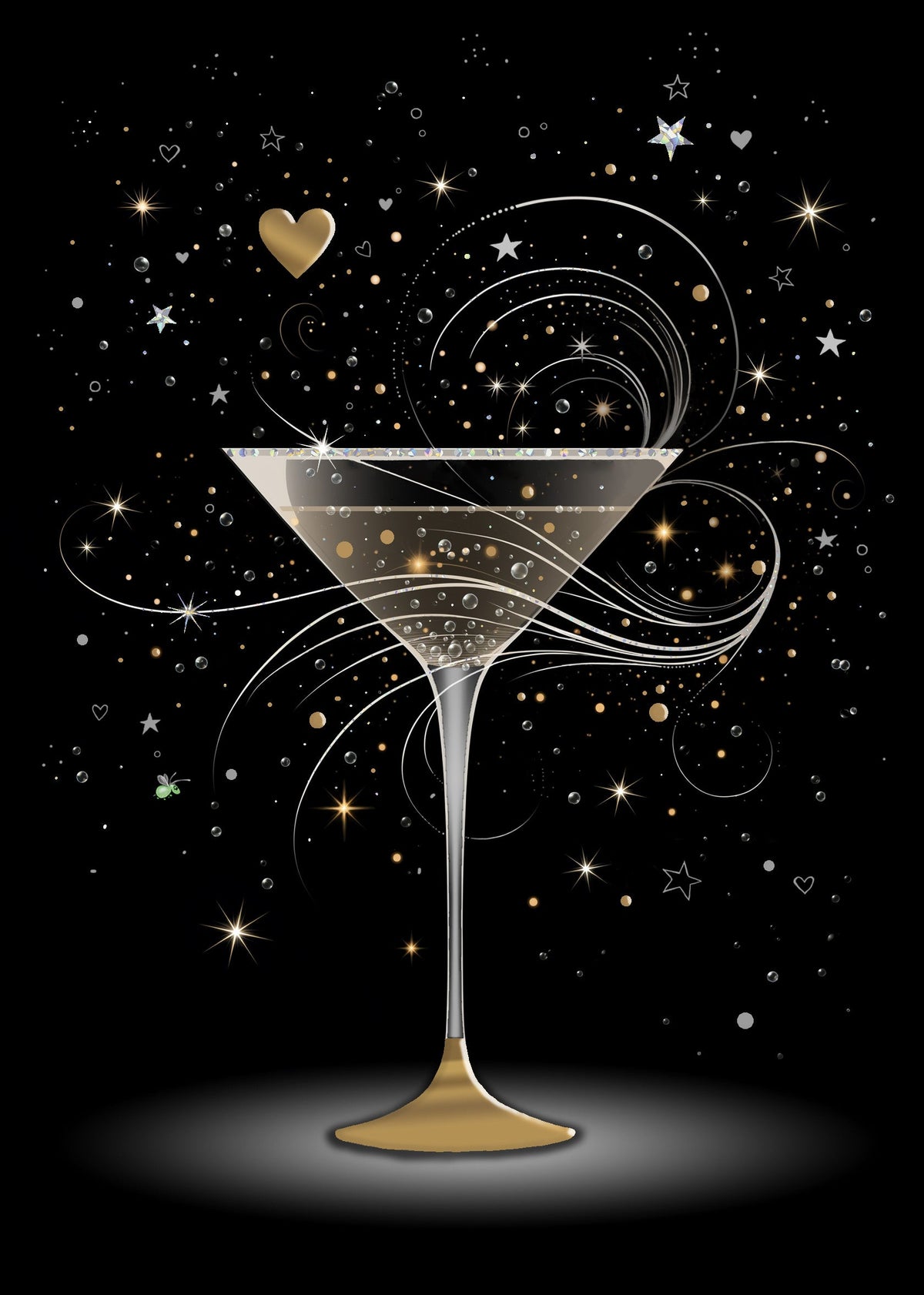 Bug Art Cocktail Card