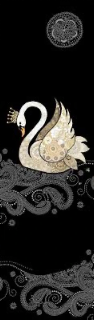 Bookmark – Swan Jewels