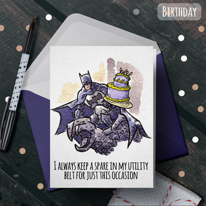Batman Birthday Card