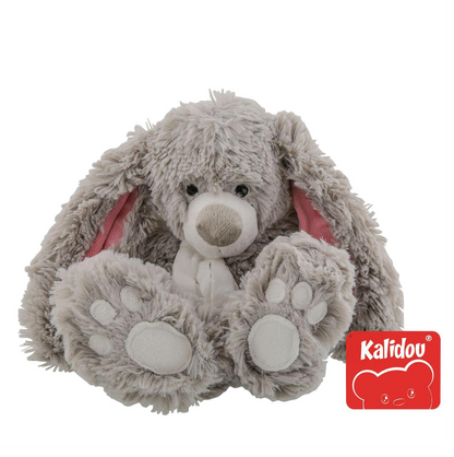 Kalidou Grey Rabbit with Scarf