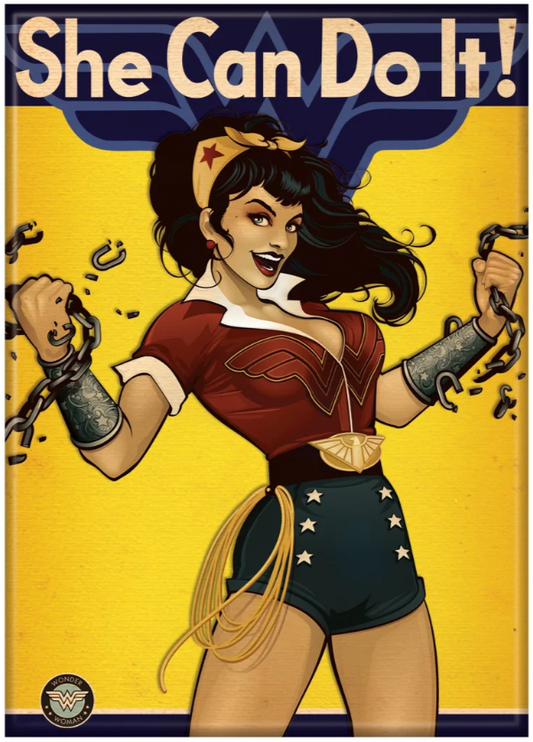 DC Bombshells Wonder Woman Magnet