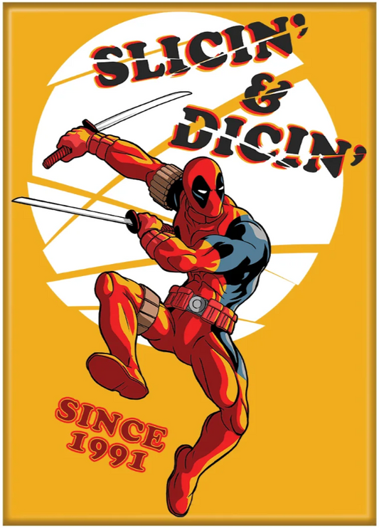 Deadpool 30th Slicin' and Dicin' Magnet