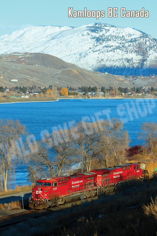 Kamloops City Postcard Train